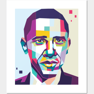 Barack Obama WPAP Posters and Art